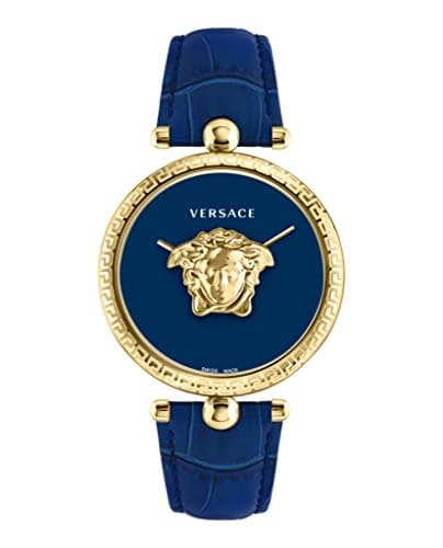 Image of Versace Palazzo Empire Strap Watch, Gold-VECO02922, One Size, Versace | Palazzo Empire