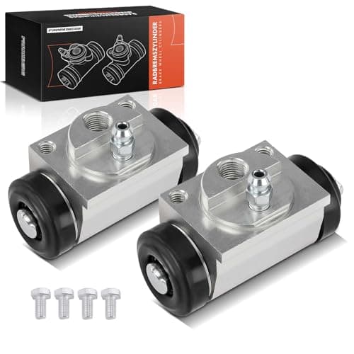 Image of Frankberg 2x Brake Wheel Cylinder Rear Axle Compatible with Punto 188 1.4L 2003-2005 Focus II DA DP HCP 1.4L-2.5L 2004-2012 Tourneo Connect 1.8L 2002-2013 Replace# 1385739