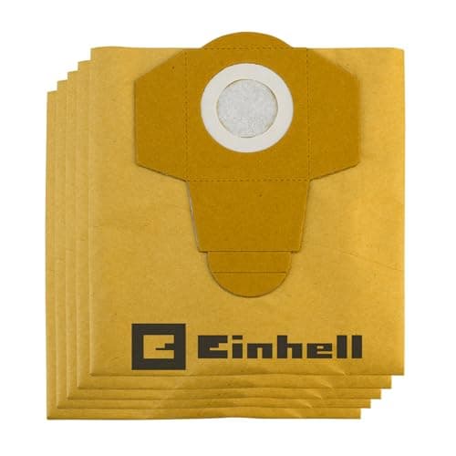 Image of Einhell Wet and Dry Vac Bags Suitable for Einhell Wet and Dry Vacuum Cleaners with 30 Litre Containers, Pack of 5