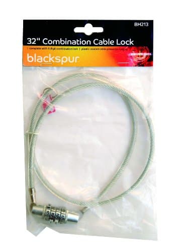 Image of Blackspur BB-BH213 Combination Cable Lock