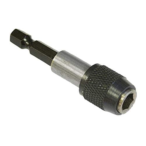 Image of Faithfull 1/4in Magnetic Bit Holder, 60mm Length, Hardened & Tempered Steel Shaft
