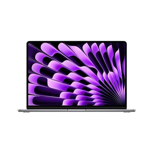 Image of 2023 Apple MacBook Air with Apple M2 Chip (15-inch, 8GB RAM, 512GB SSD Storage) (QWERTY English) Space Gray ( Renewed)