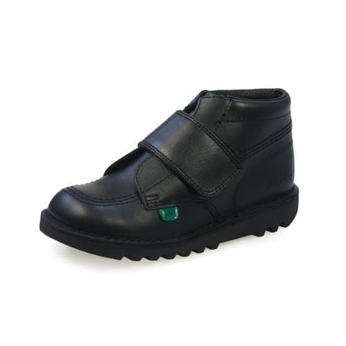 Image of Kickers Toddler Kick Kilo I Core Black School Shoe 1Kf0000420Btw 6 Child UK
