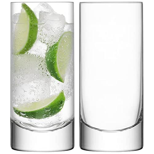 Image of LSA International Bar Highball 420ml Clear Set of Two