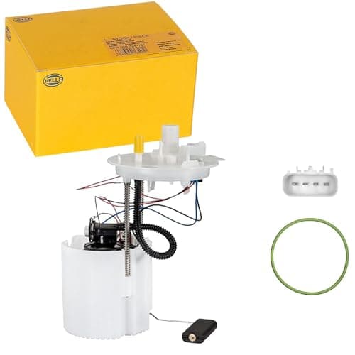 Image of HELLA 8TF 358 146-911 Fuel Feed Unit - Electric - 4-pin connector - with gasket/seal/with fuel sender unit