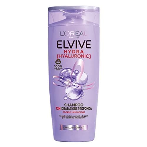 Image of L'Oréal Paris Elvive Hydra Hyaluronic Shampoo 72H Deep Moisture with Hyaluronic Acid, 300 ml