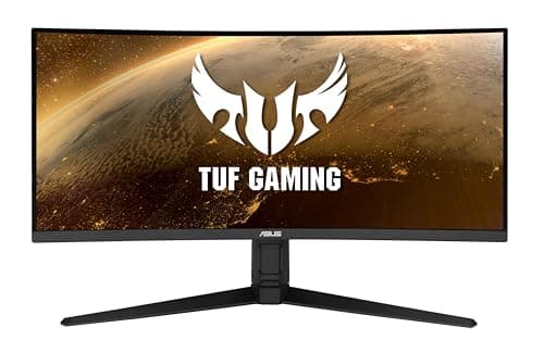 Image of ASUS TUF Gaming VG34VQL1B Curved Gaming Monitor – 34 inch WQHD (3440x1440), 165Hz (Above 144Hz), Extreme Low Motion Blur, FreeSync Premium, 1ms (MPRT), DisplayHDR 400