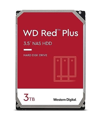 Image of WD Red 3TB 3.5 Inch NAS Internal Hard Drive - 5400 RPM - WD30EFRX