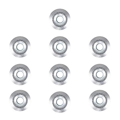 Image of MiniSun | 15mm White LED Round Decking/Kitchen Plinth Lights Kit | Outdoor Lightning, Home Décor & Improvement Essential | Pack of 10