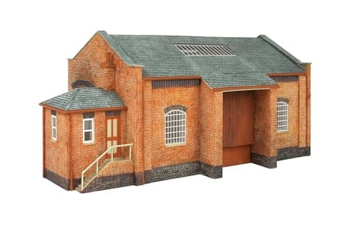 Image of Hornby - R7282 OO Gauge GWR Goods Shed - Model Railway Accessories, Miniature Diorama Scenery for Hornby - Train Sets - Lifelike Train GWR Goods Shed Model - Scale 1:76