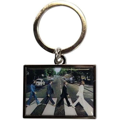 Image of Beatles The Keychain Abbey Road Crossing photo Official One Size