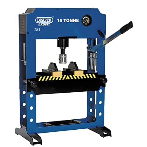 Image of Draper 70563 Expert Hydraulic Bench Press, 15 Tonne
