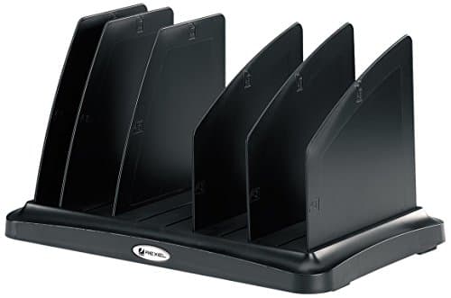 Image of Rexel Agenda2 Vertical Sorters Charcoal with Strong Dividers