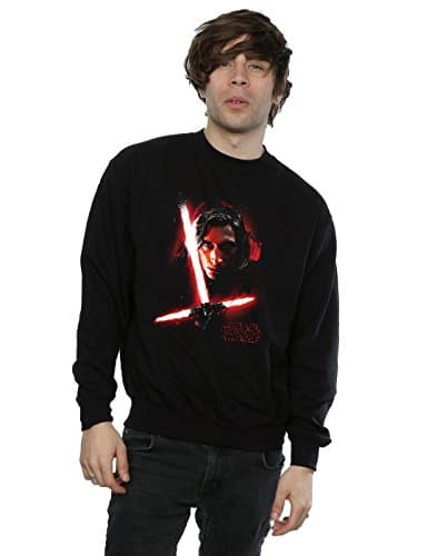 Image of Star Wars Men's The Last Jedi Kylo Ren Brushed Sweatshirt XX-Large Black