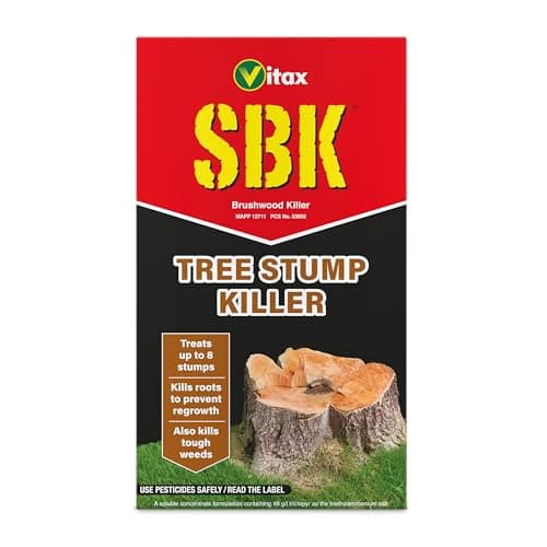 Image of SBK Tree Stump Killer, Treats Up to 8 Stumps, Kills Roots, Easy To Use - 250ML