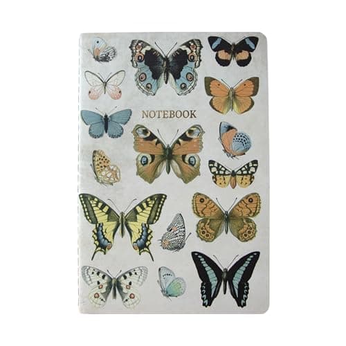 Image of Sass & Belle Vintage Butterflies A5 Notebook