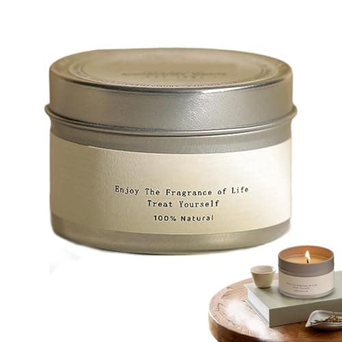 Image of Yakermur Scented Candle for Home, Cotton Wick with 20 Hours Burn Time | Scented Candle in Soy Pot for Bedroom, Living Room, Dining Table, Bathroom, Bedroom, Office, Dorm