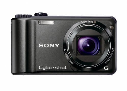 Image of Sony Cyber-shot DSC-H55 Compact Digital Camera – Black