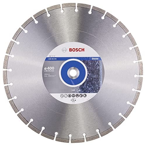 Image of Bosch Professional 1x Diamond Cutting Disc Standard for Stone (for Concrete, Stone, Granite, Ø 400 x 20/25,40 x 3,2 x 10 mm, Accessories for Table Saws, Petrol Saws)