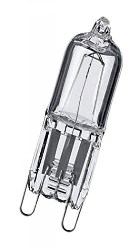 Image of MyLIFE ECO 33w G9 Halogen capsule light bulbs (clear, mains, energy saving, 2900K warm white)