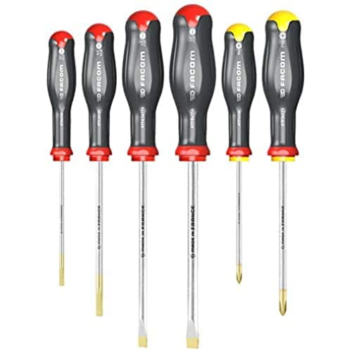 Image of Facom Screwdriver Set, Multicoloured, 6 Pieces