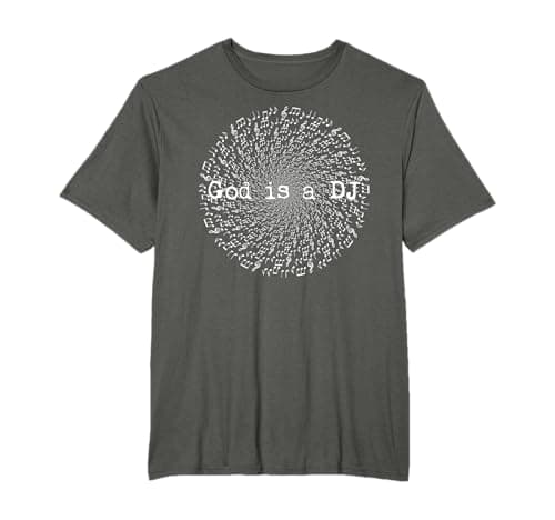 Image of God Is A Disc Jockey T-Shirt