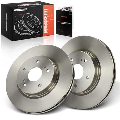 Image of Frankberg Brake Disc Set incl. 2x Discs Front Vented Ø295mm Compatible with Grand Vitara II JT TD TE 2005-2025 Replace# 5521165J00000