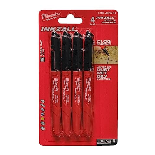 Image of Milwaukee - INKZALL Markers Black - 4 pcs