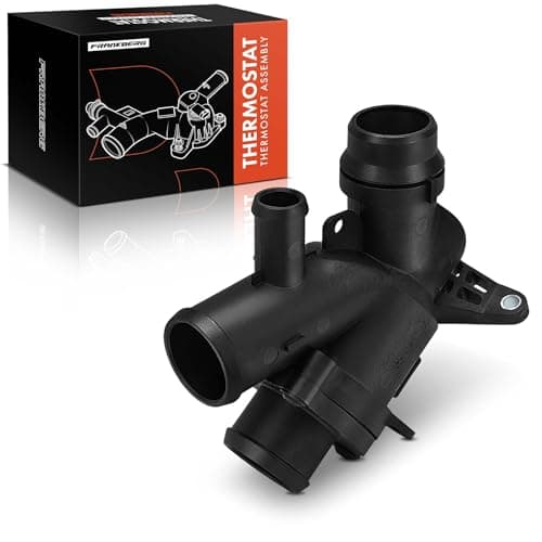 Image of Frankberg Engine Coolant Thermostat Housing with Thermostat Compatible with Discovery IV L319 3.0L 2013-2018 R.a.n.g.e R.o.v.e.r IV L405 3.0L 5.0L 2012-2024 Replace# LR035124