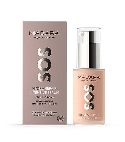 Image of MADARA Organic Skin Care SOS HYDRA Repair Intensive Serum – 30ml | Deep Hydration for Stressed & Dry Skin