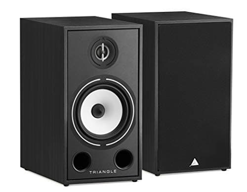 Image of Triangle - BOREA BR03 Hi-Fi Bookshelf Speakers - Power handling 100W - Output 90 dB/W/m - Versatile Music and Home Cinema - 206 x 380 x 314 mm - Black (Pair)