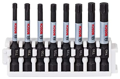 Image of Bosch Professional 8-piece Impact Control Screwdriver Bit Set (Pick and Click, impact driver accessories)