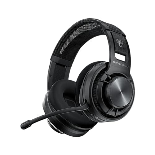 Image of Turtle Beach Atlas Air Wireless Open Back PC Gaming Headset with 24-bit High-Fidelity Audio, Broadcast Grade Mic, Floating Earcup, Memory Foam Cushions and Bluetooth for PC