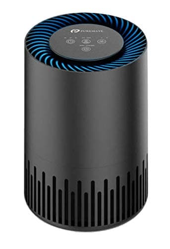 Image of PureMate Air Purifier for Home, Quiet Air Cleaner with True HEPA Filter with 4 Speeds and Sleep Mode, Night Light, Odors Dust Mold for Allergens Smokers Pollen Pet Hair