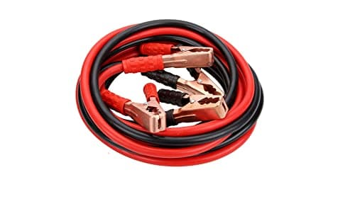 Image of Dunnet Tools 2.5 Meters Heavy Duty Jump Leads 400 Amp Battery Booster Jumper Cables Car Battery Jump Leads For Car Van Truck Colour Coded Clamps For Petrol Diesel Car Battery Booster Jump Starter