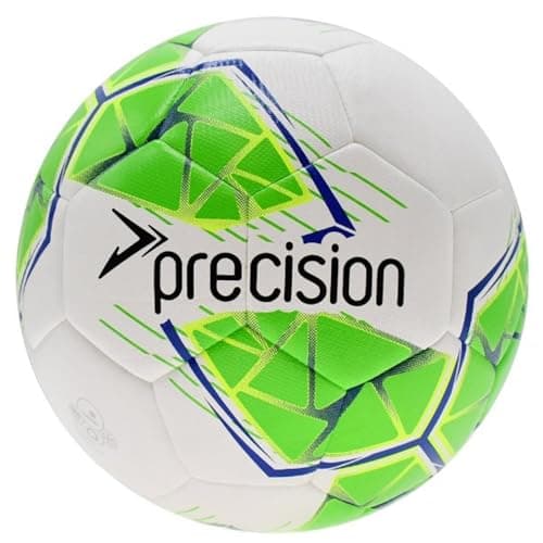 Image of Precision Fusion Sala Futsal Ball Official Fifa Football, Indoor Training, Hybrid PU, Low Rebound, Enhanced Control, White, Size 4