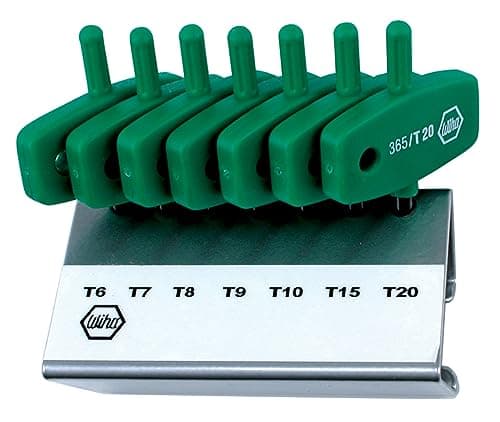 Image of Wiha 36590 Torx Hex Key Set, Wing Handle, 7 Piece