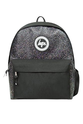 Image of hype Holo Glitter Backpack (One Size) (Black)