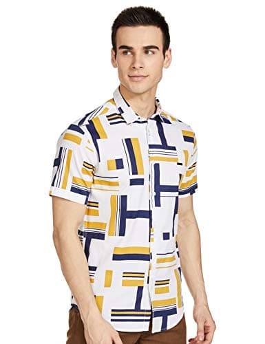 Image of The Indian Garage Co mens shirt, white, XL
