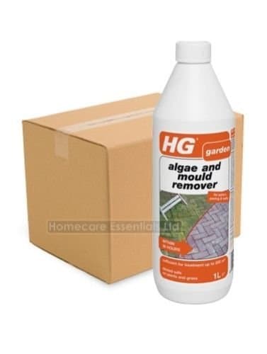 Image of Case of 6 x HG Hagesan Moss, Algae and Mould Remover (Green Slime Remover) 1 Litre