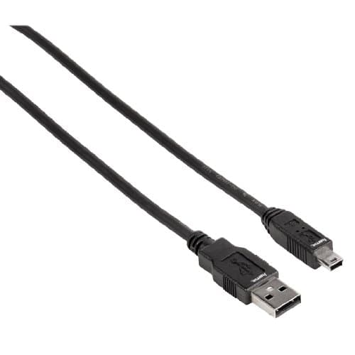 Image of Hama | USB 2.0 Cable USB-A Plug - mini USB-B Plug (B 5Pin), 1.8 m 00074201