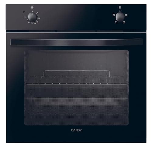 Image of Candy Idea FIDC N100, Electric Oven, 70L, 1 Tray and 1 Grid, Aquactive Cleaning, 4 Functions, 2 Mechanical Controls, Double Glass Door, Black