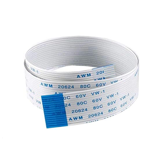 Image of AZDelivery Flex Ribbon Cable 30cm (12 inches) FFC Ribbon Extension Cable compatible with Raspberry Pi Camera Module/Display Including E-Book!