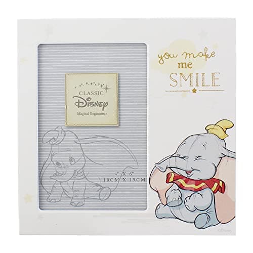 Image of Disney Dumbo Magical Beginnings You Make Me Smile MDF 4x6" Photo Frame DI288