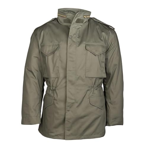 Image of Mil-Tec Men's Us Style M65 Jacket, Olive, 4XL UK