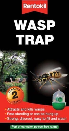 Image of 2 X Rentokil FW32 Wasp Trap (Twin Pack)