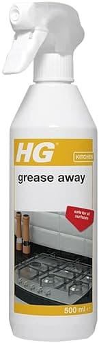 Image of 2 x HG Grease Away 500 ml – is a Grease Remover Kitchen Cleaning Product which Works on All Surfaces