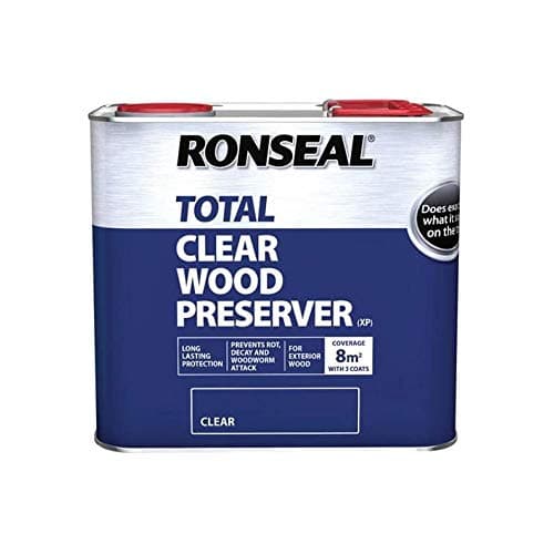 Image of Ronseal Total Wood Preserver - Clear - 2.5L