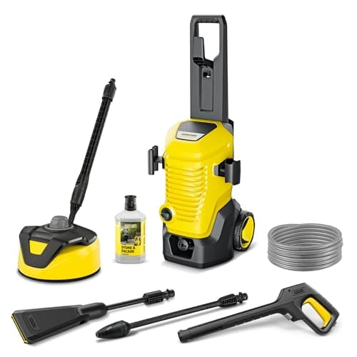 Image of Kärcher high-pressure washer K 5 WCM Flex eco!Booster Home, pressure: max. 145 bar, flow rate: 500 l/h, coverage: 40 m²/h, weight: 12.5 kg, flexible high-pressure hose, eco!Booster, Home Kit