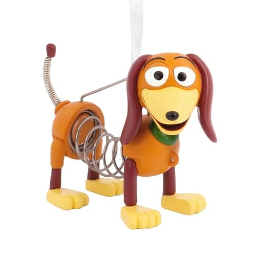 Image of Hallmark Slinky Dog Ornament, Toy Story Tree Decoration, Disney Hanging Ornament, Christmas Hanging Ornament, Gifts for Christmas